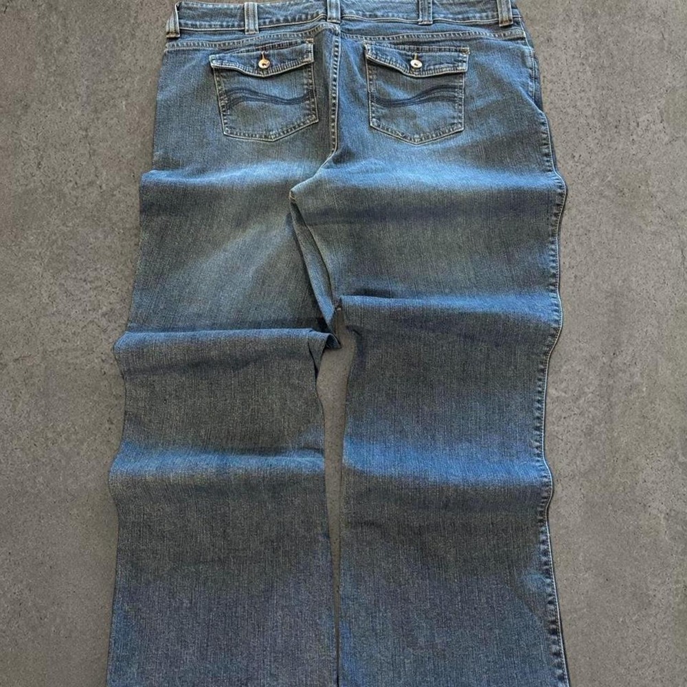 2000s baggy y2k grunge denim jeans no size tag
